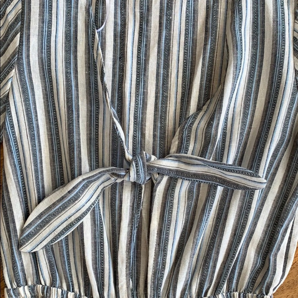 NWOT Striped Jumpsuit - Picture 3 of 3
